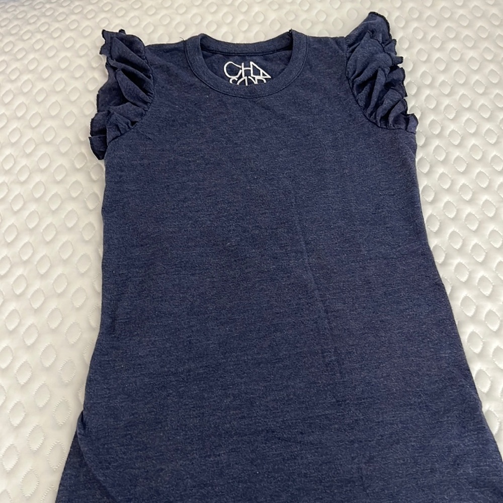 Girls Chaser flutter sleeve super soft dress